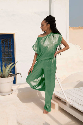 Pantalon Martine Vert