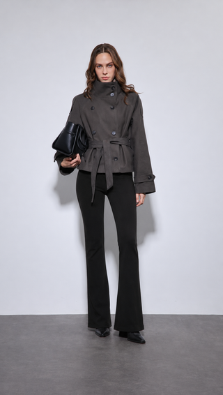 VESTE DIANE MOKA ESPRIT TRENCH