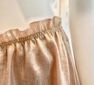 Pantaloncini Cloé oro rosa