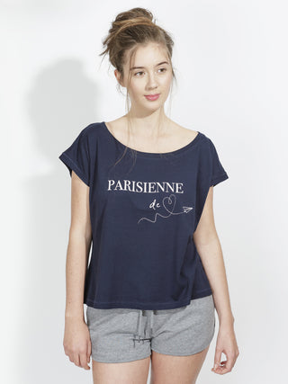 T-shirt - Parisienne de cœur