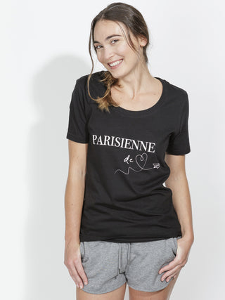 T-shirt - Parisienne de cœur