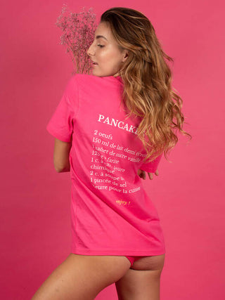 T-Shirt Fuchsia - Pancakes