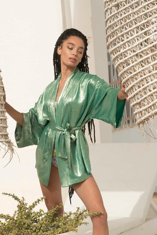 Kimono Alicia verde