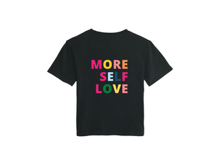 T-Shirt Noir - More Self Love